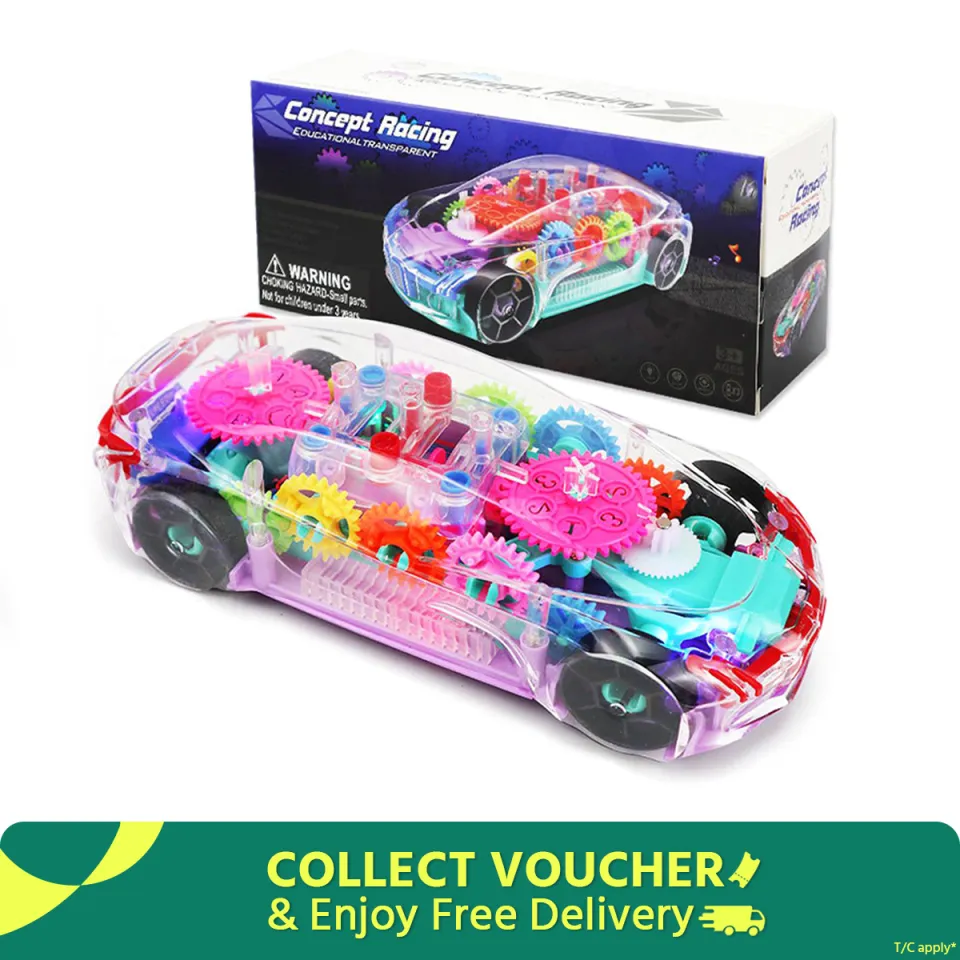c-1 Concept Racing Car Transparent Car Toy - Car Toy - Image 1