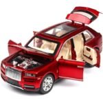 Rolls Royce Cullinan Alloy Diecast Model Car 1/20 Scale with Openable Pull Back Car Vehicle Toy for Kids